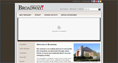Desktop Screenshot of broadwaychristian.net
